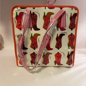 Catchfly Studio women's jelly tote bag